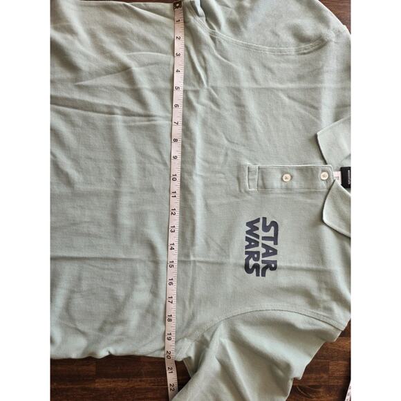 Star Wars Amazon Essentials Men's Polo Shirt 2-Pack Small Blue Green - Picture 3 of 12